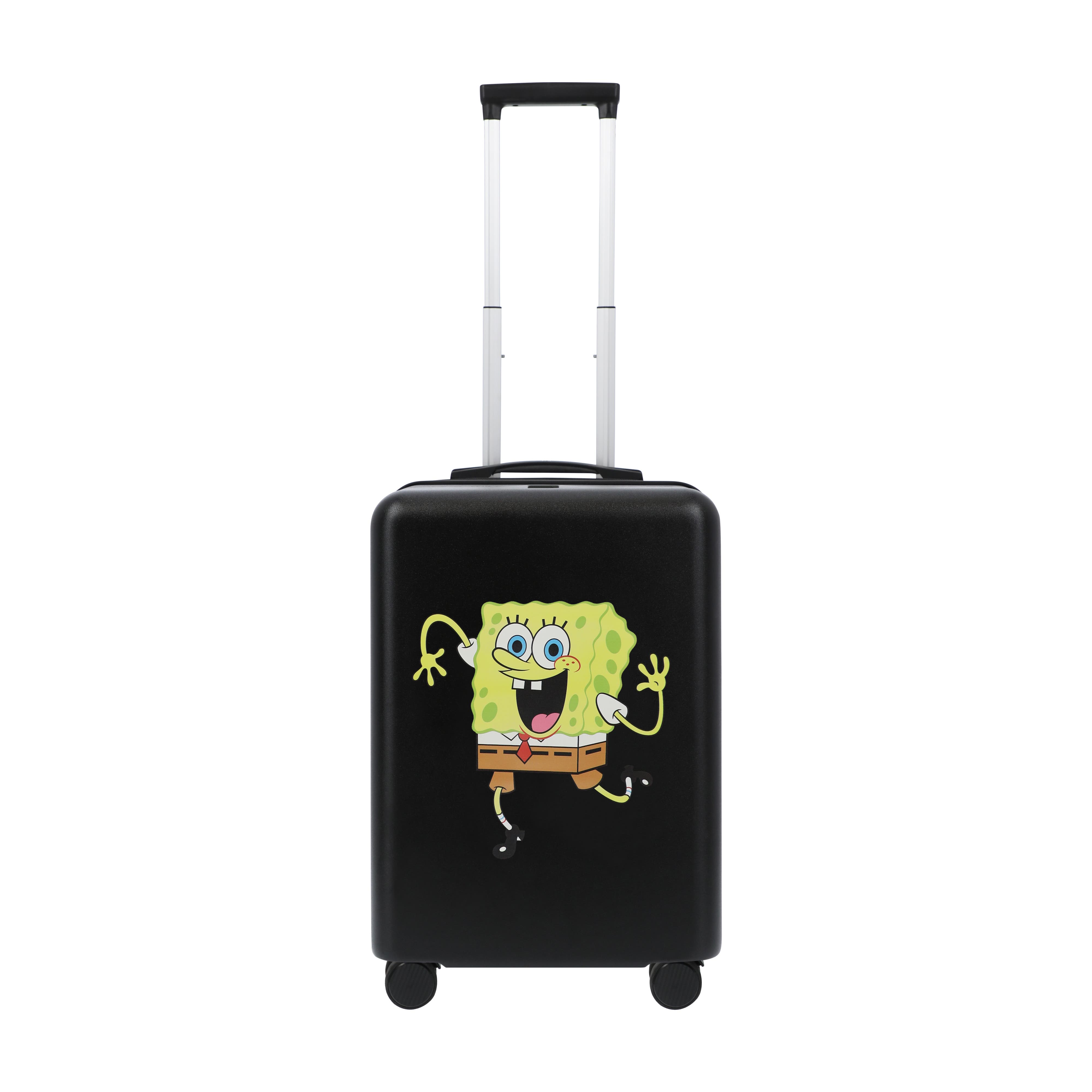 Ful NICKELODEON SPONGEBOB 22.5"CARRY-ON LUGGAGE, Alternate, color, Black