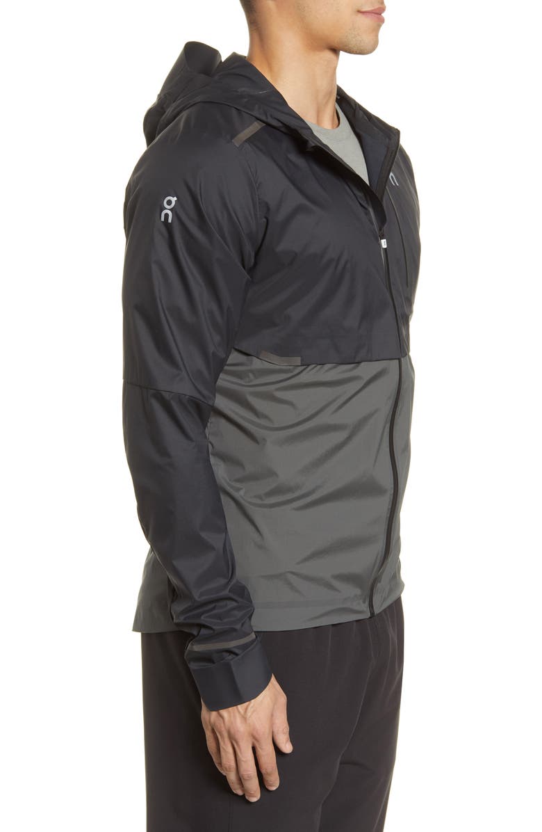 On Weather Water Repellent Hooded Jacket - Men, Alternate, color, 