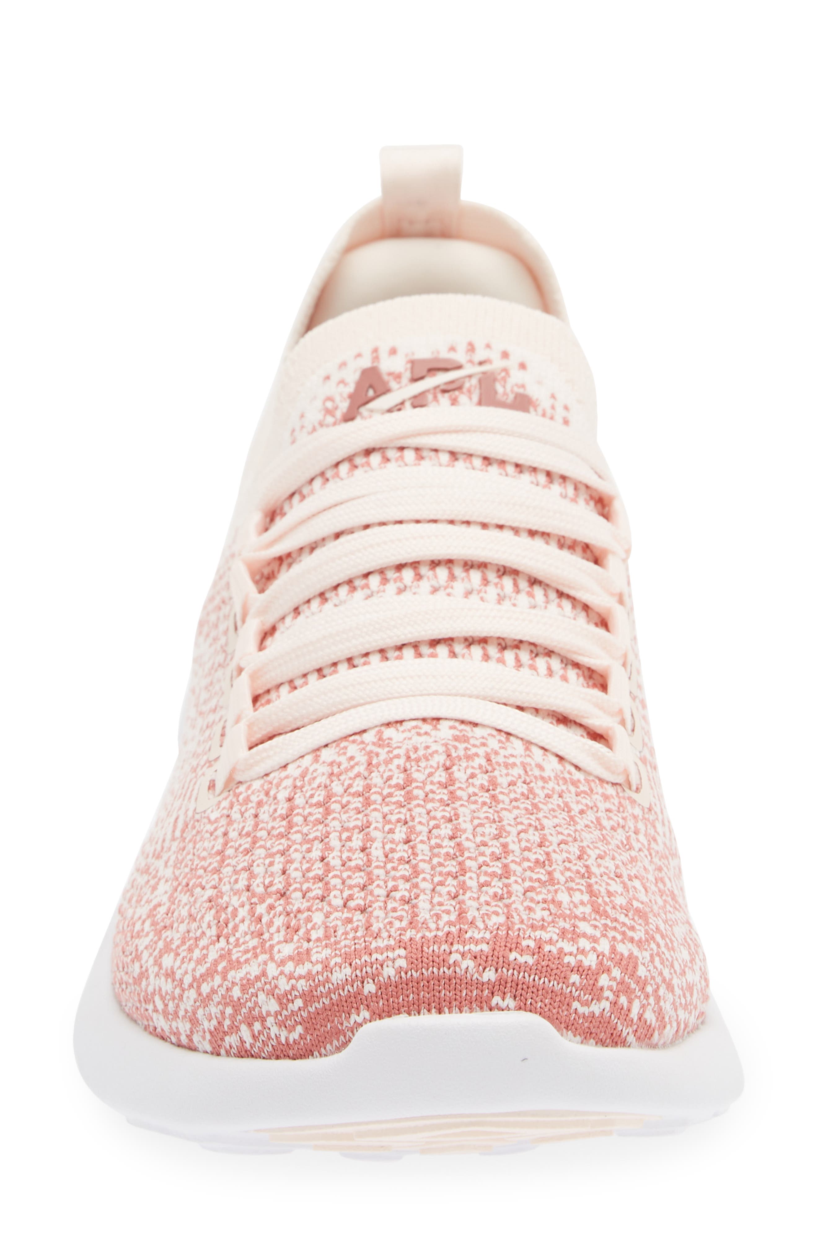 TechLoom Breeze Knit Running Shoe, Alternate, color, CREME / CEDAR / OMBRE