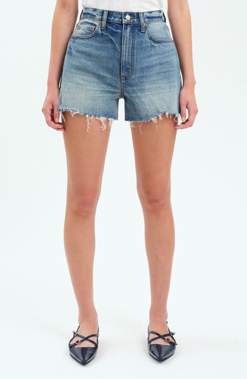 DAZE DAZE THE KNOCKOUT HIGH WAIST DENIM SHORTS 
