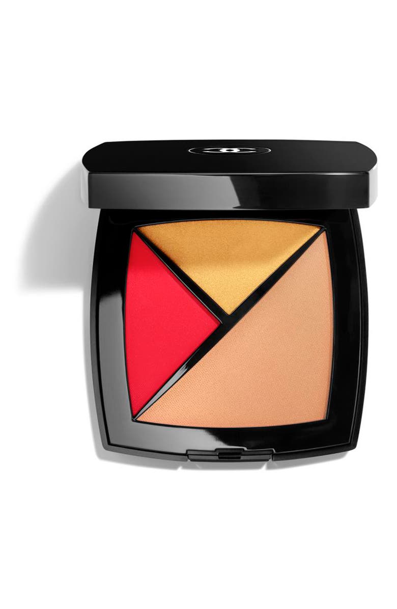 CHANEL PALETTE ESSENTIELLE ÉTÉ Highlight, Lip & Cheek Palette, Main, color,