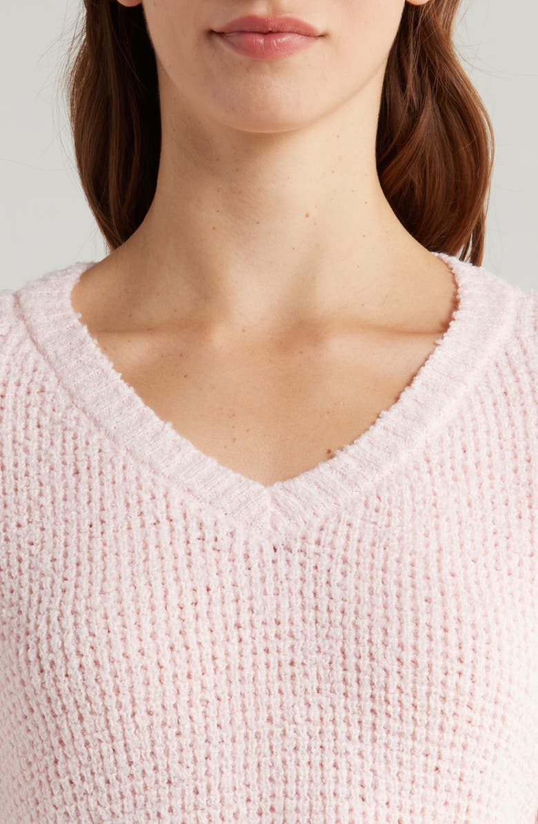 PacSun Renata V-Neck Sweater, Alternate, color, Pink Dogwood