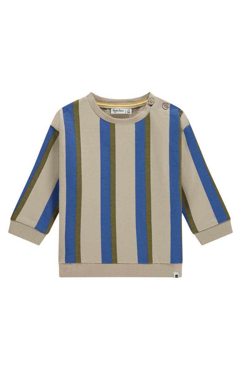 BABYFACE Candy Stripe Crewneck Sweatshirt, Main, color, Kit