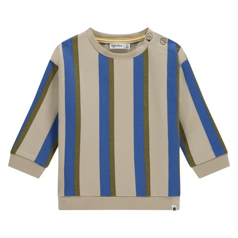 Candy Stripe Crewneck Sweatshirt