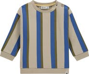 BABYFACE Candy Stripe Crewneck Sweatshirt