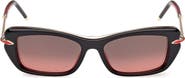 Christian Louboutin 53mm Butterfly Sunglasses
