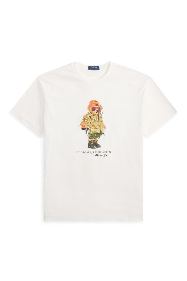 Polo Bear Graphic T-Shirt, Alternate, color, WHITE