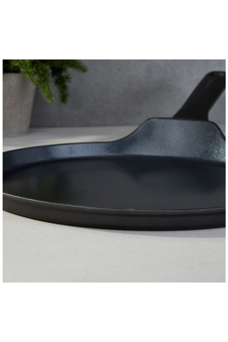 Dina Helix 11" Pancake Pan, Alternate, color, BLACK