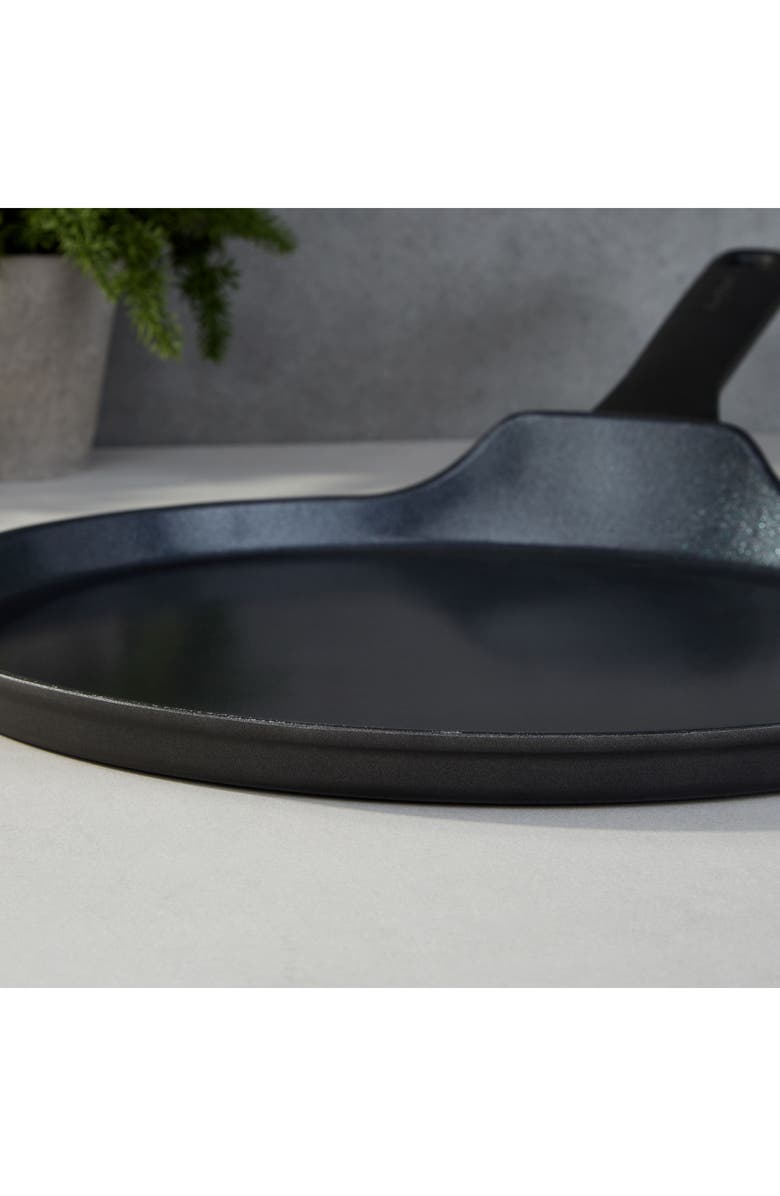 BergHOFF Dina Helix 11" Pancake Pan, Alternate, color, Black