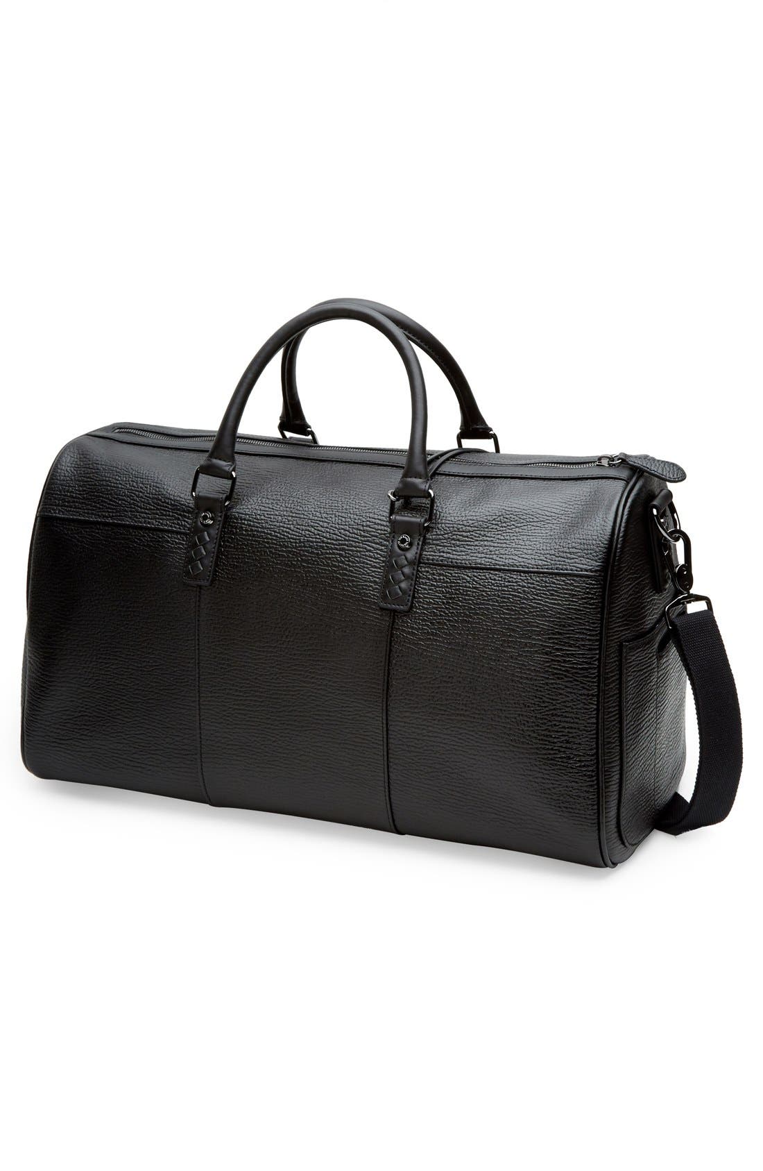 Ted Baker London 'Elojio' Leather Duffel Bag, Alternate, color, 