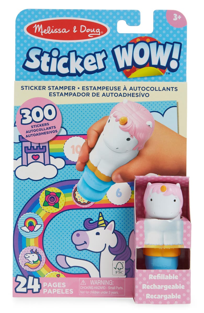 Melissa
Doug Sticker Wow! Cupcake the Unicorn Kit, Alternate, color,