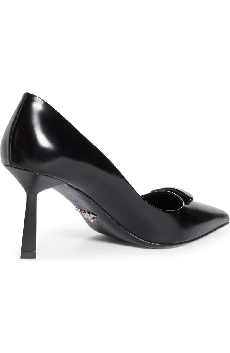 Prada Logo Pointed Toe Pump, Alternate, color,