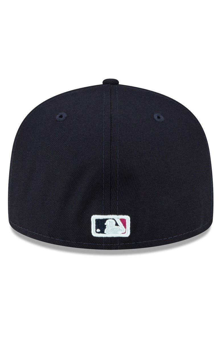 New Era Men's New Era  Navy Boston Red Sox 2004 World Series Polar Lights 59FIFTY Fitted Hat, Alternate, color, 