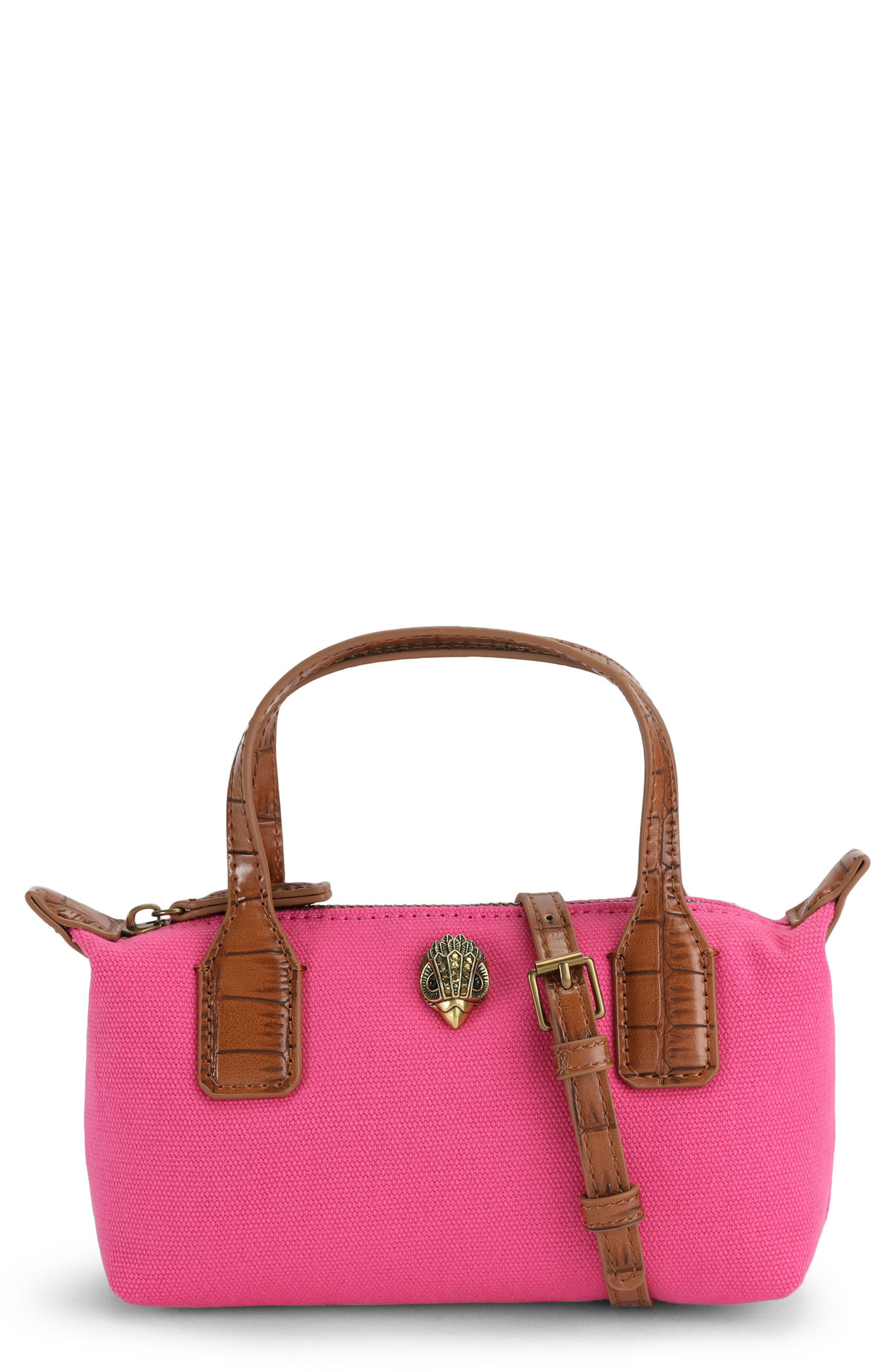 Tiny Sloane Canvas Handbag, Main, color, FUCHSIA