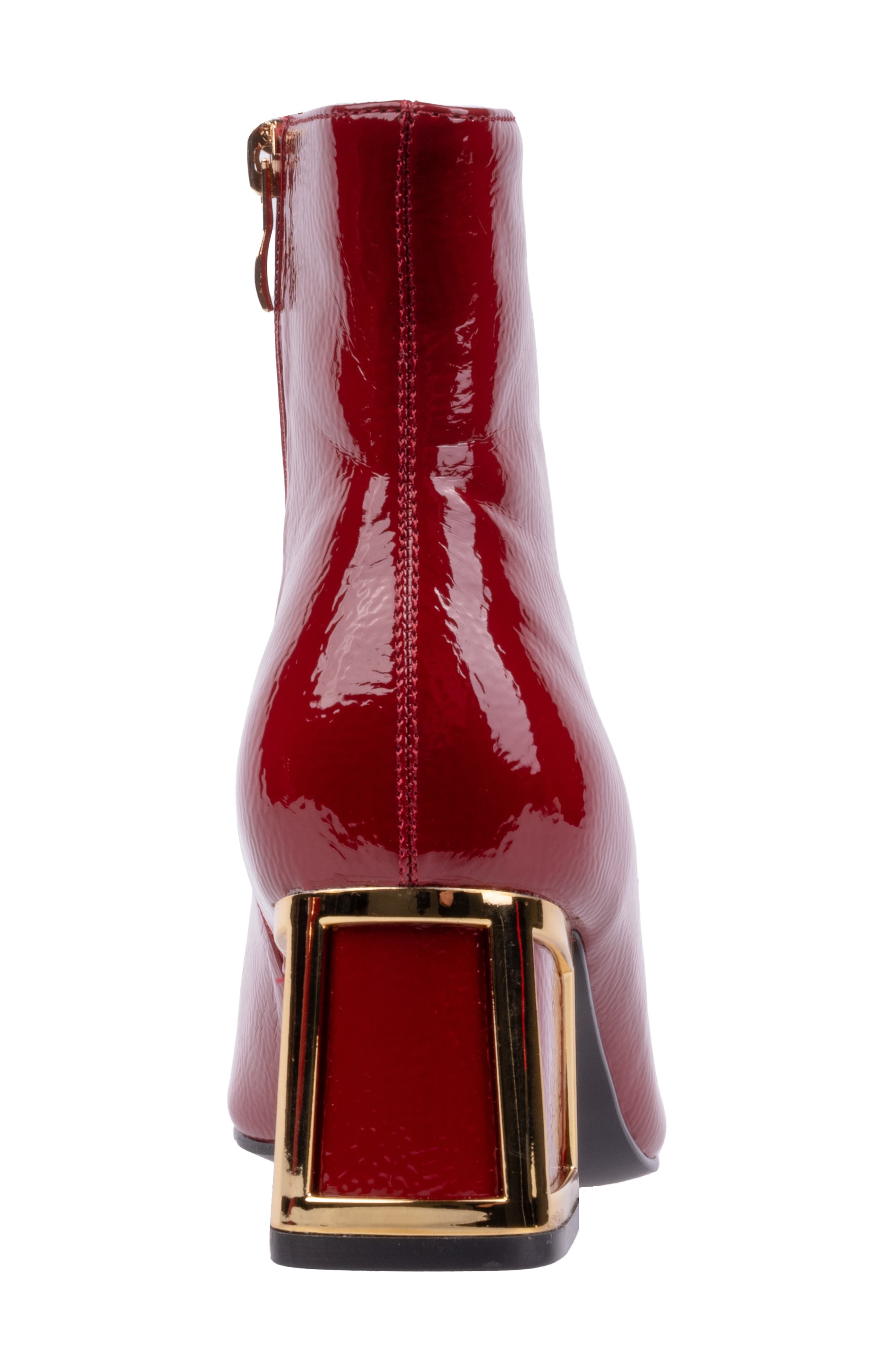 NINETY UNION Brooke Block Heel Boot, Alternate, color, Burgundy