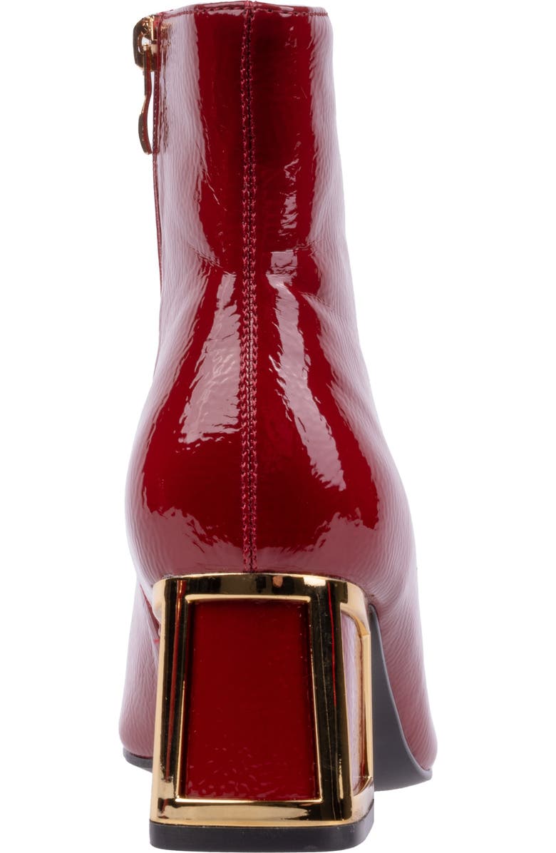 NINETY UNION Brooke Block Heel Boot, Alternate, color, Burgundy