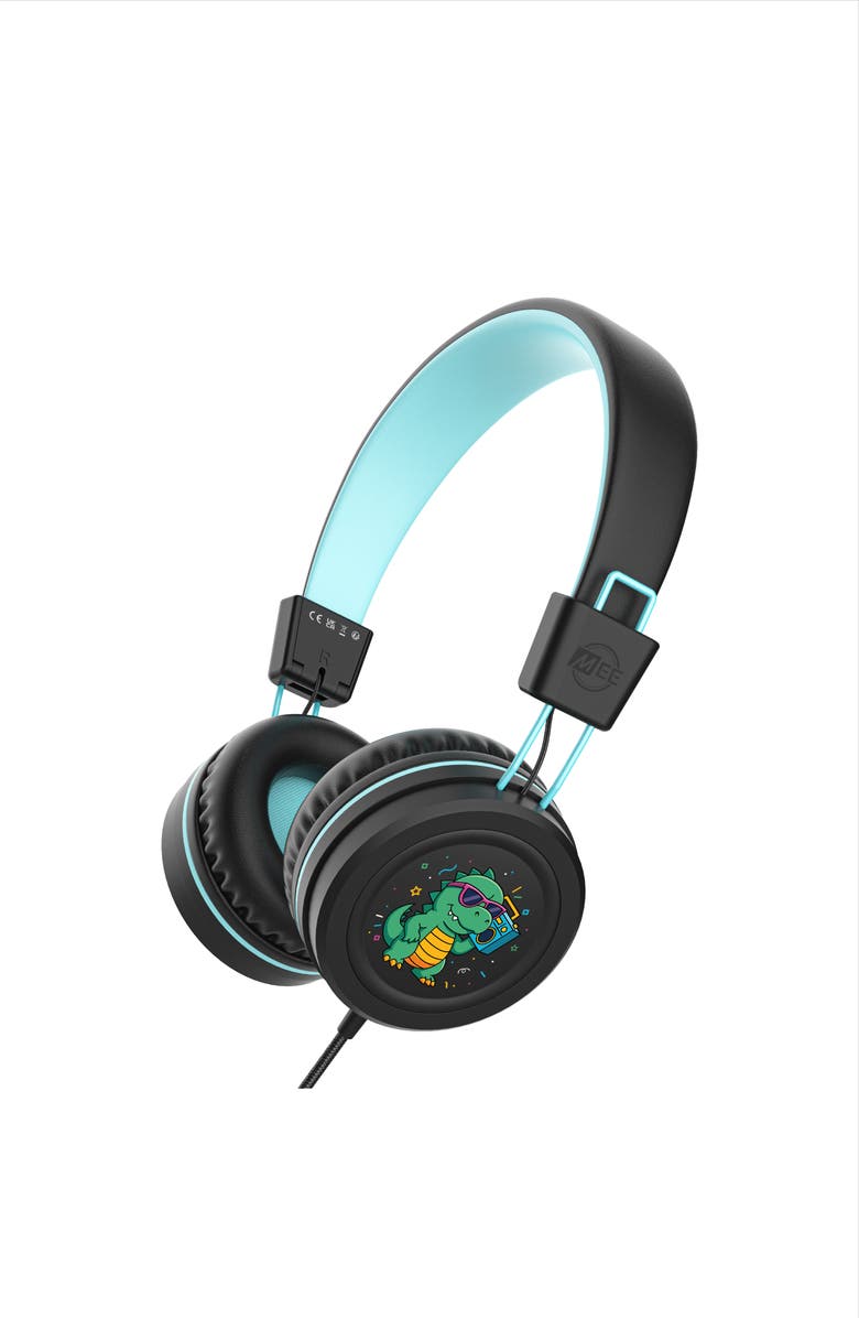 MEE audio KidJamz KJ55AUX  3.5mm Headphones for Kids w/ Mic, Alternate, color, Black