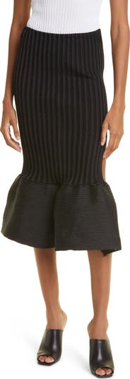 A. Roege Hove Emma Rib Fishtail Skirt | Nordstrom
