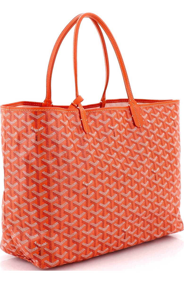 Pre-Owned Goyard Saint Louis Tote Coated Canvas PM, Alternate, color, Orange