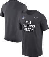 Nike Men's Nike Anthracite Air Force Falcons APLS Fighting Falcon Collection Rivalry T-Shirt