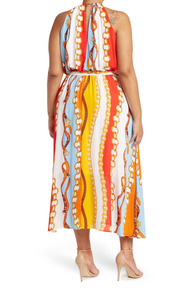 Beach House II Sleeveless Dress, Alternate, color, BEACH HOUSE