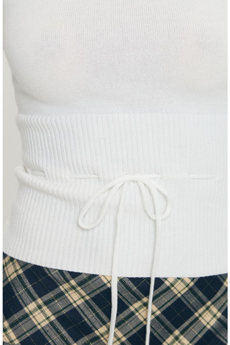 Craving Rib Detail Knit Top, Alternate, color, IVORY