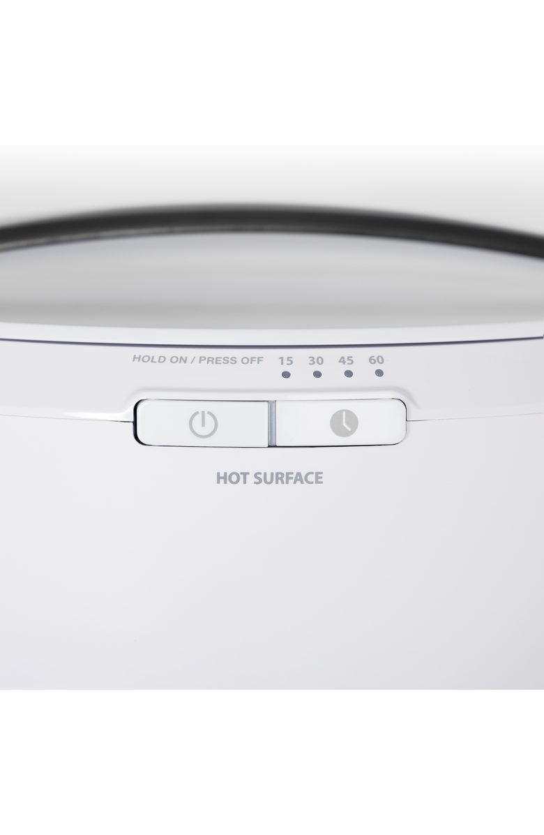 Zadro Large Bucket Towel Warmer, Alternate, color, Black/White