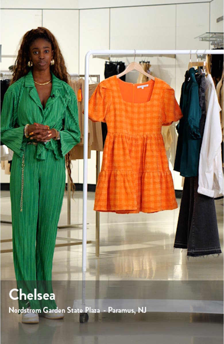 Tweed Babydoll Minidress, sales video thumbnail