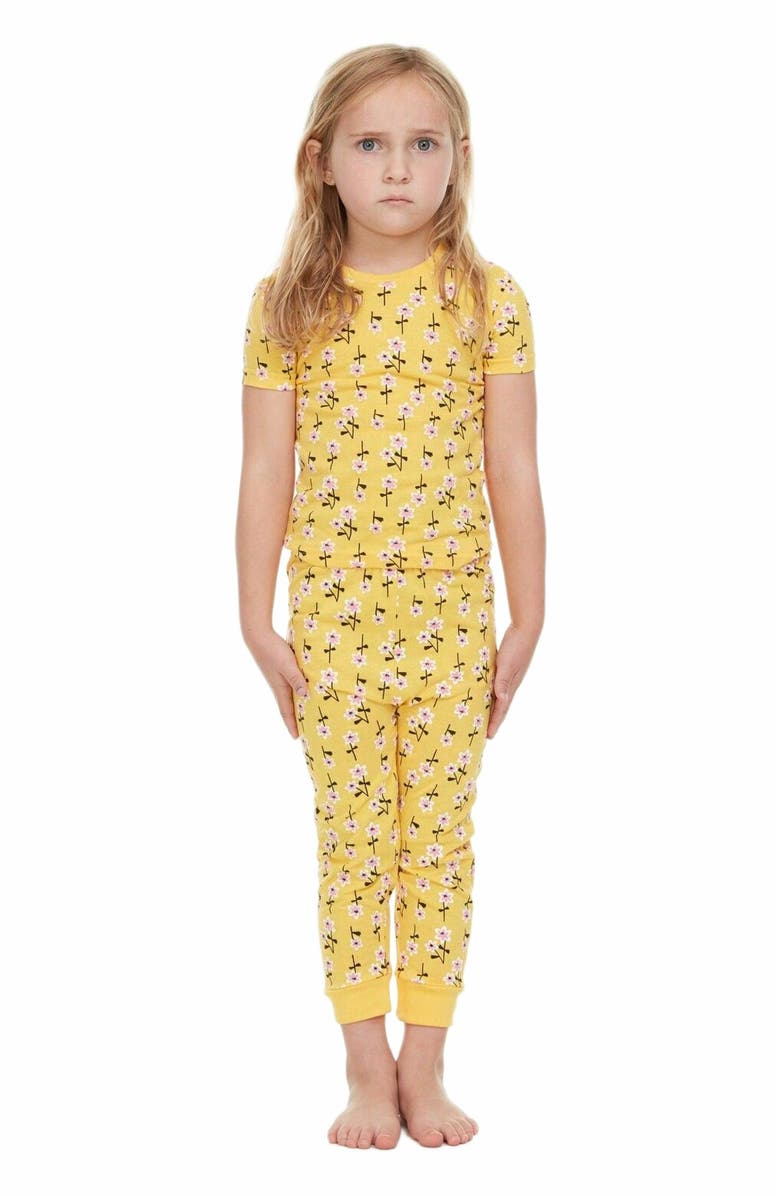 BenBen 3 Pack Girls' Shortsleeve Pajamas, Alternate, color, 