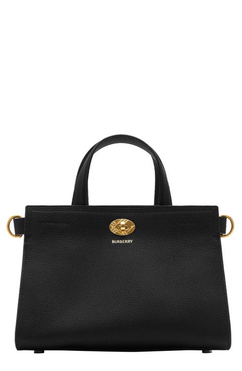 ハンドバッグ BURBERRY Handbags Women Leather Black Leather tote Burberry Black in Leather - 46728925