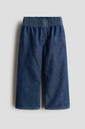 H&M Wide Denim Trousers