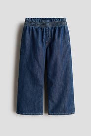 H&M Wide Denim Trousers