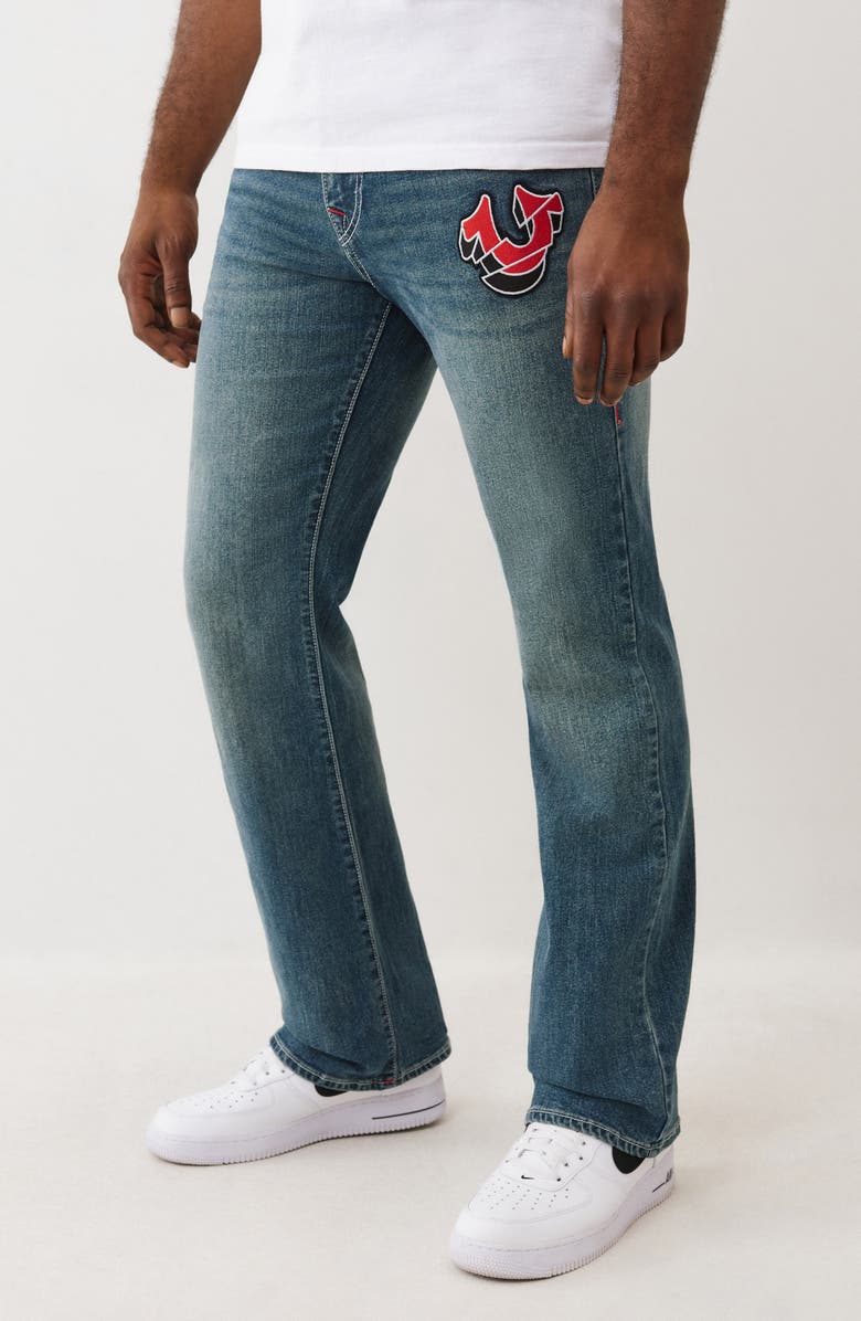 True Religion Billy Bootcut Jeans, Alternate, color, Light Autumn Walk