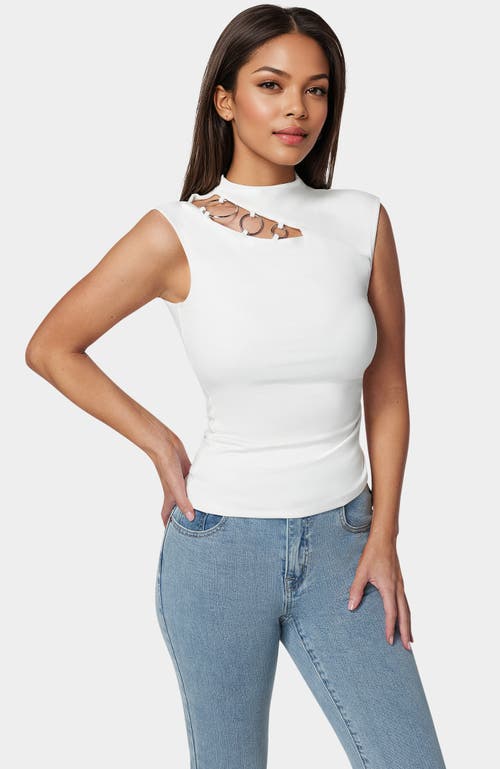 Bebe Asymmetrical Top In Multi