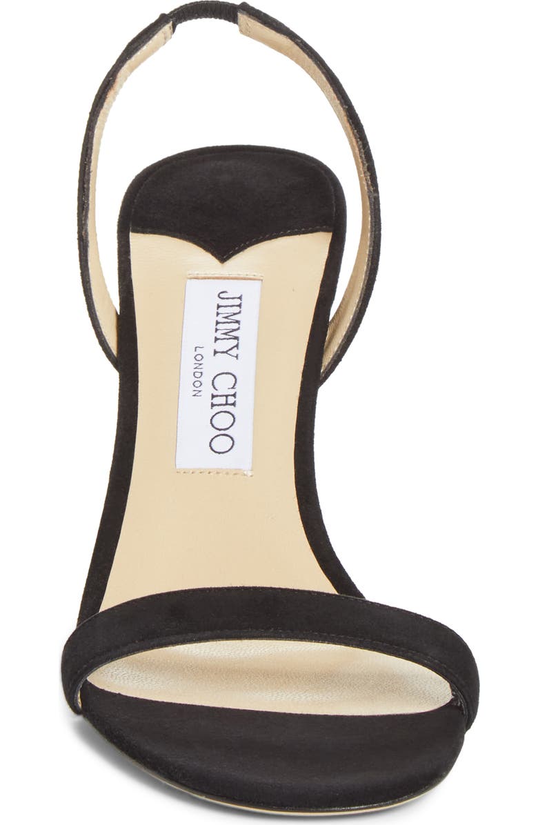 Jimmy Choo Jenn Slingback Sandal, Alternate, color, Black