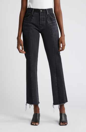 MOUSSY VINTAGE Hearthstone Fray Hem Ankle Jeans