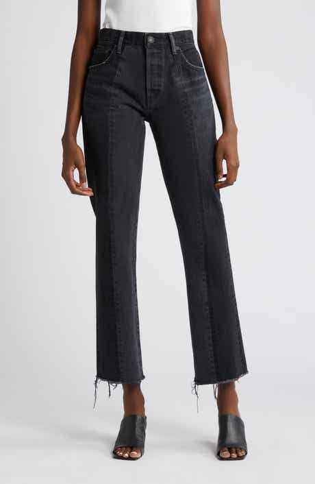 MOUSSY VINTAGE Hearthstone Fray Hem Ankle Jeans