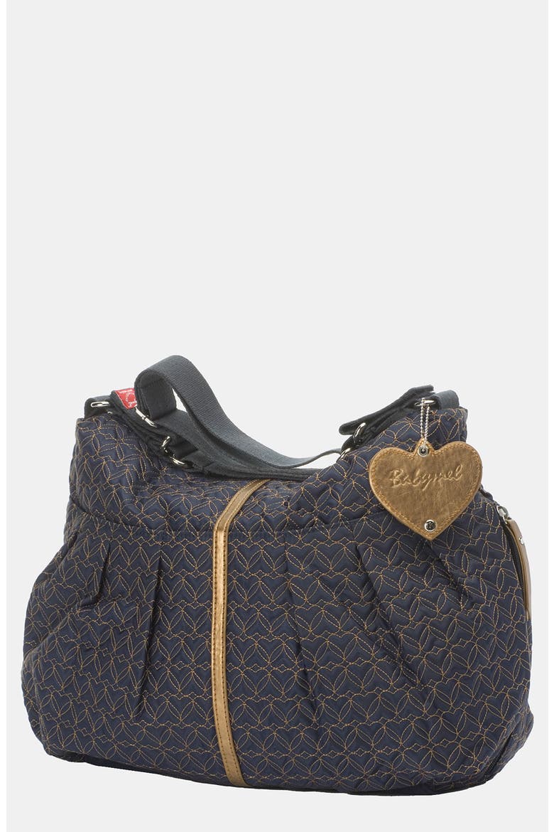 'Amanda' Diaper Bag, Main, color, NAVY