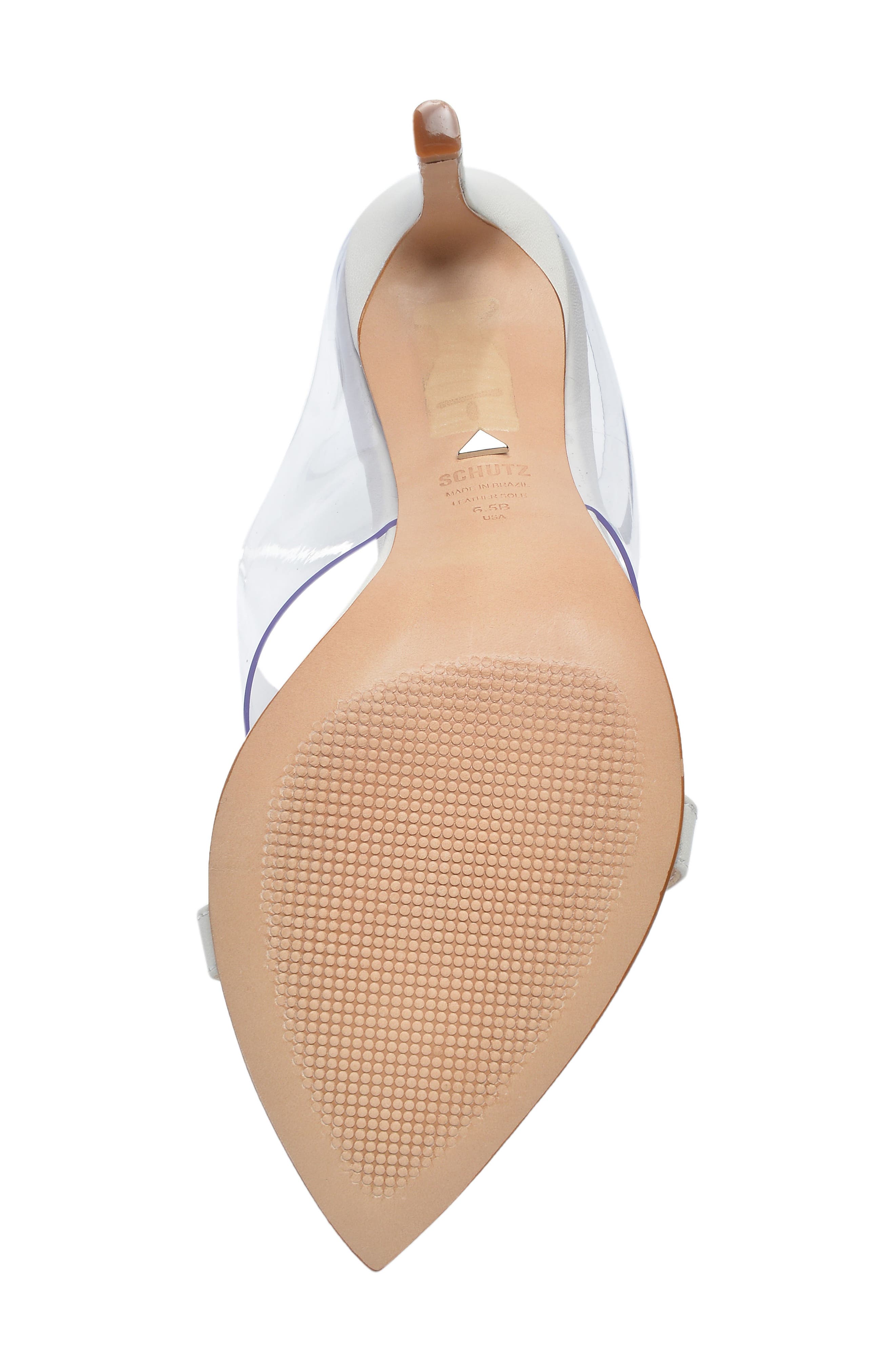 Schutz x Adriana Lima Naked Mule, Alternate, color, 