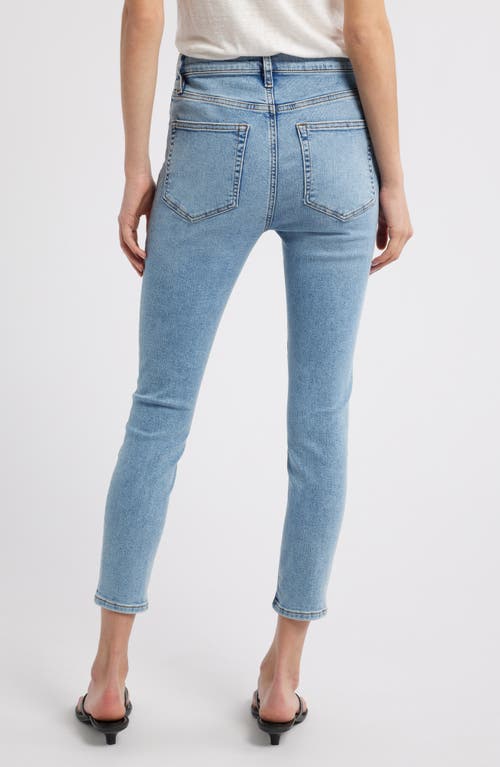 Shop Frame Le High Crop Skinny Jeans In Lark