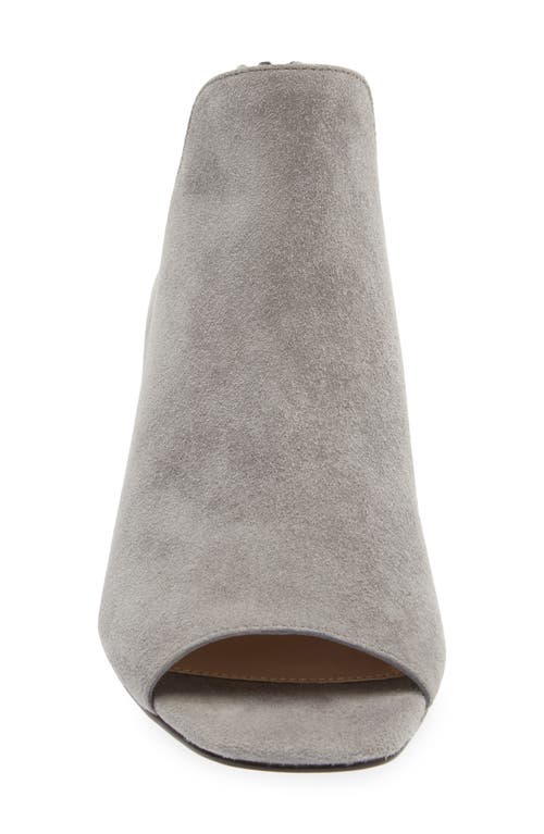 Pelle Moda Vonn Open Toe Ankle Boot In Steel