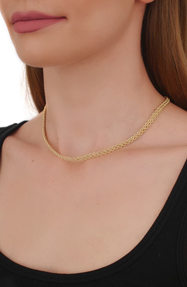 Bony Levy 14K Gold Rope Chain Necklace, Alternate, color, 