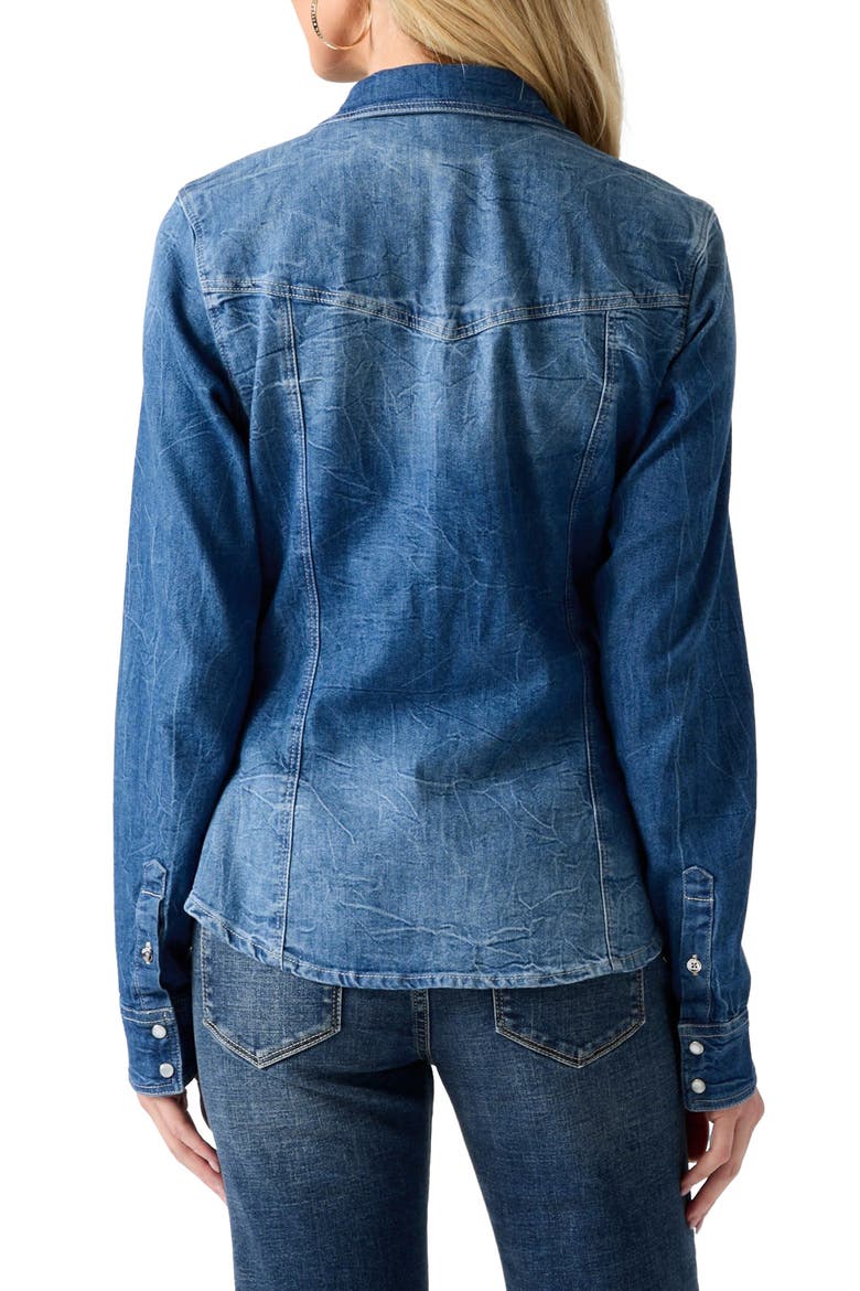 Long Sleeve Woven Shirt, Alternate, color, LBCT-LIGHT