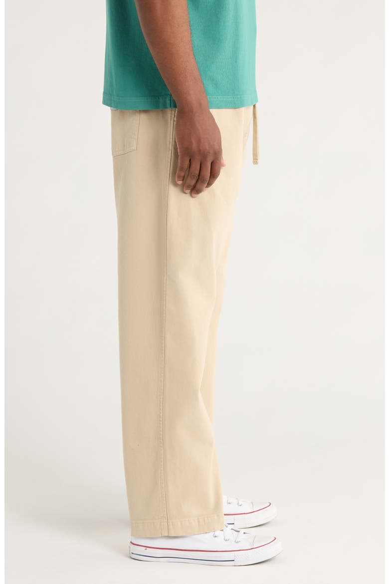 Floyde Tie Waist Pants, Alternate, color, WALL GARMENT DYED
