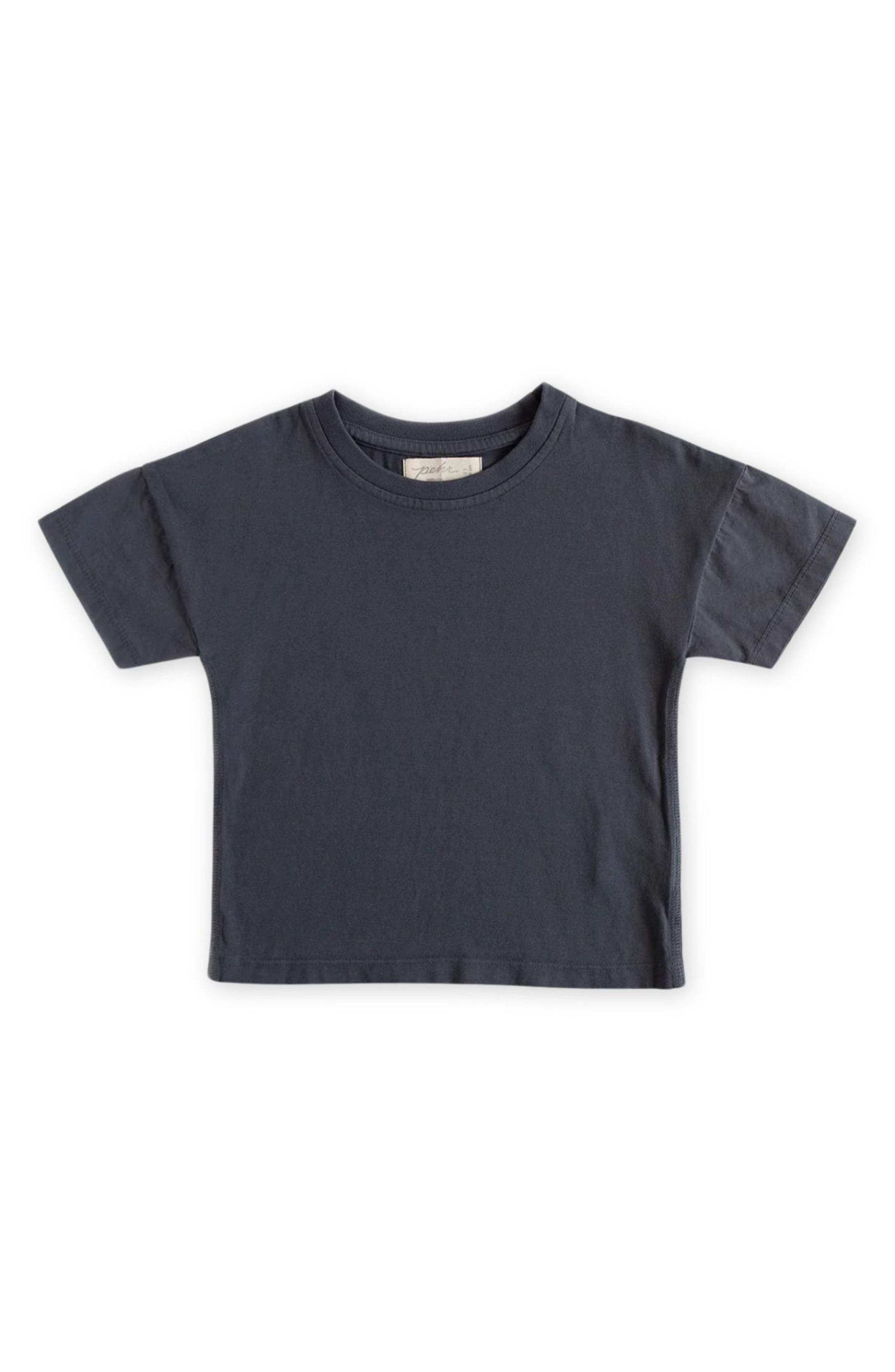 Pehr Kids' Garment Dye T-shirt In Blue