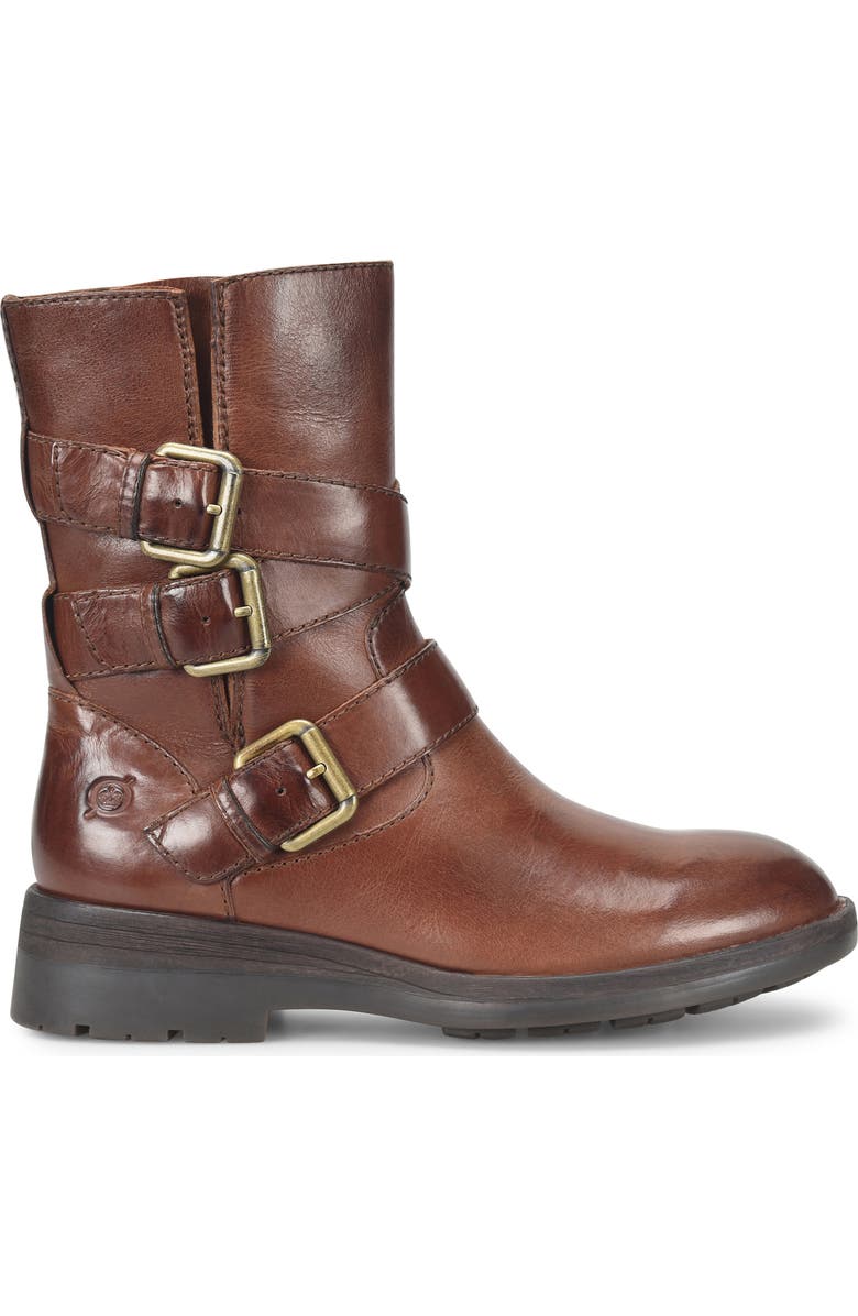 Børn Mayne Bootie, Alternate, color, Brown Leather