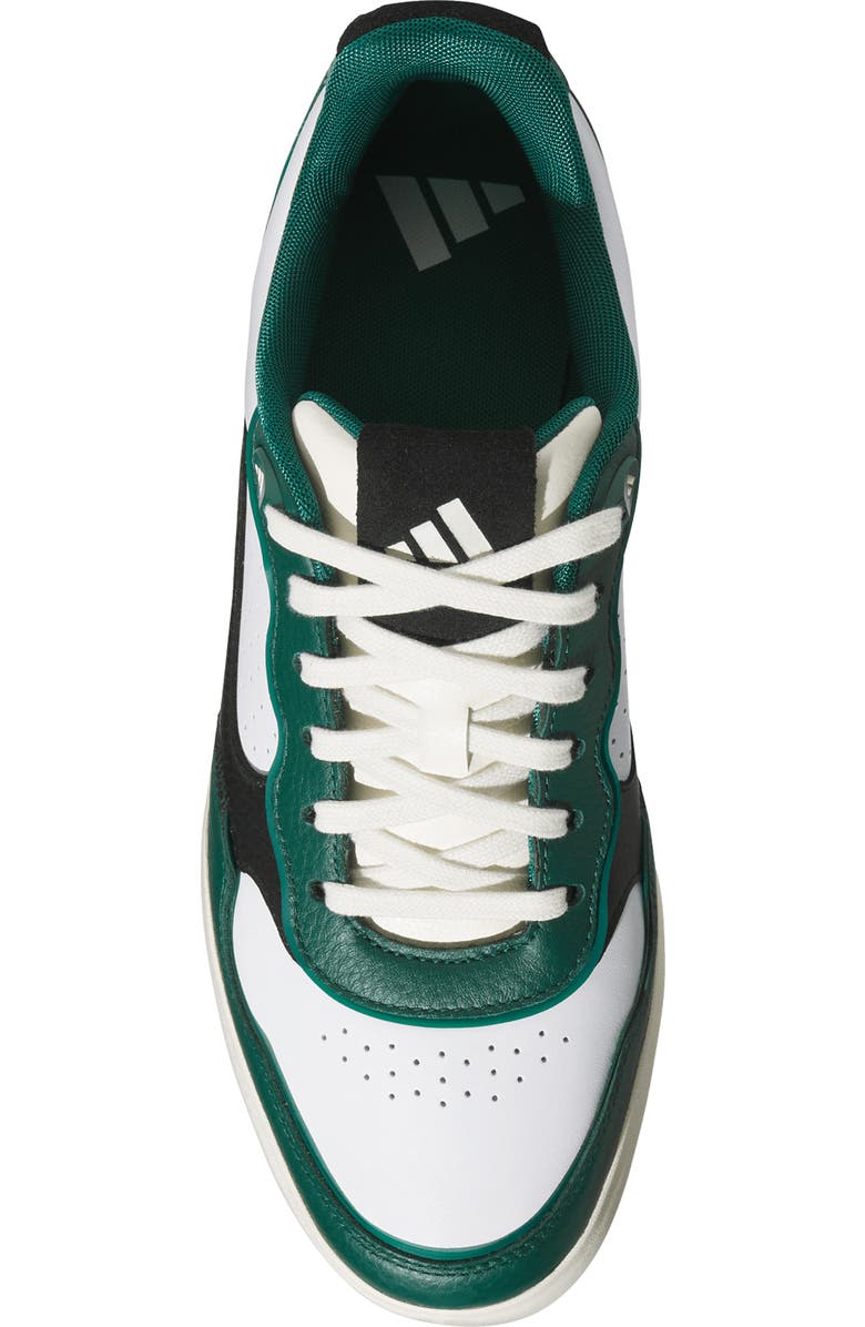 adidas Retrocross 25 Spikeless Golf Shoe, Alternate, color, White/ Collegiate Green/ Black