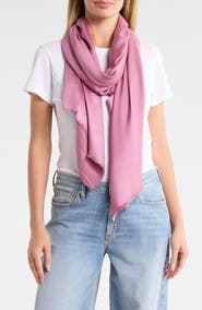 Vince Camuto Oversized Satin Pashmina Wrap