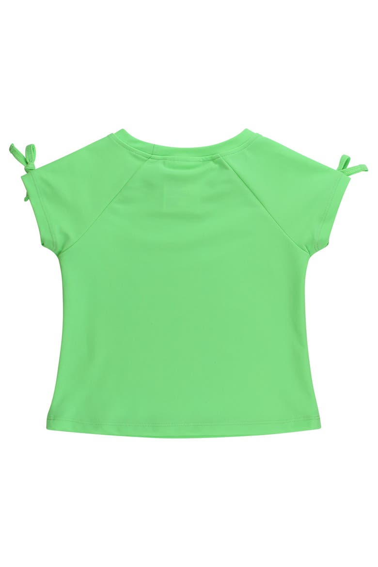UPF50 Active Raglan Bow Shirt, Alternate, color, Neon Honeydew