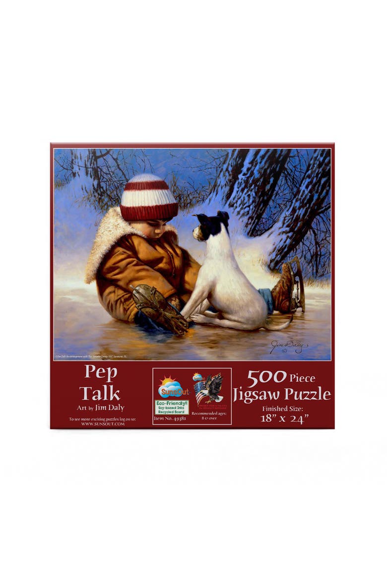 Pep Talk 500 piece Jigsaw Puzzle for Adults, Alternate, color, Multicolor